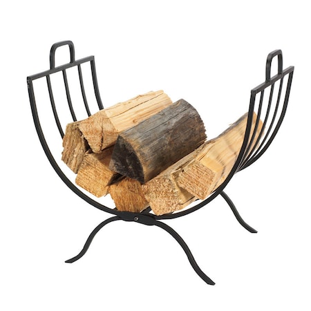 Panacea Panacea Black Matte Steel Log Rack 15221